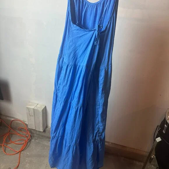 Left On Friday Women's Maxi Dress – Size L/XL – VIBRANT BLUE - Picture 4 of 7